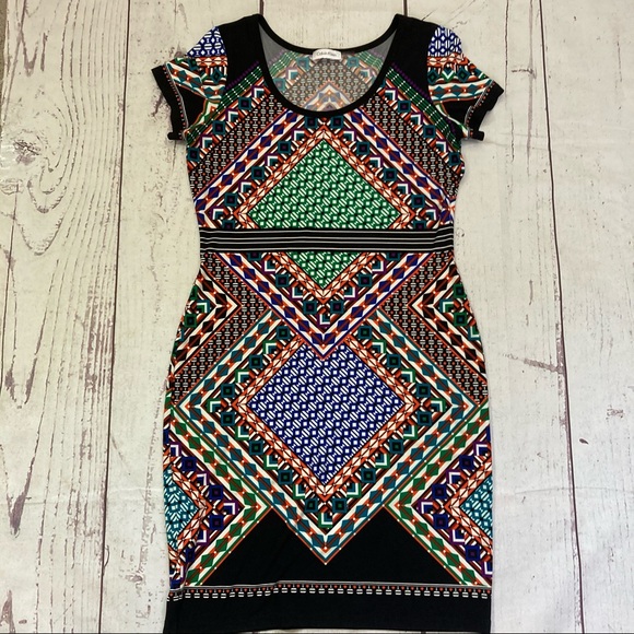 Calvin Klein Dresses & Skirts - Calvin Klein Geometric Stretch Bodycon Dress